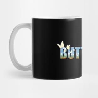 Glowing Butterfly Mug